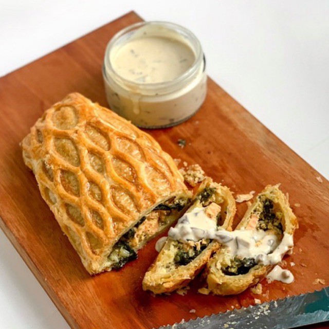 

Marilyn’s Recipes Salmon En Croute Salmon Wellington Puff Pastry Mushroom Sauce