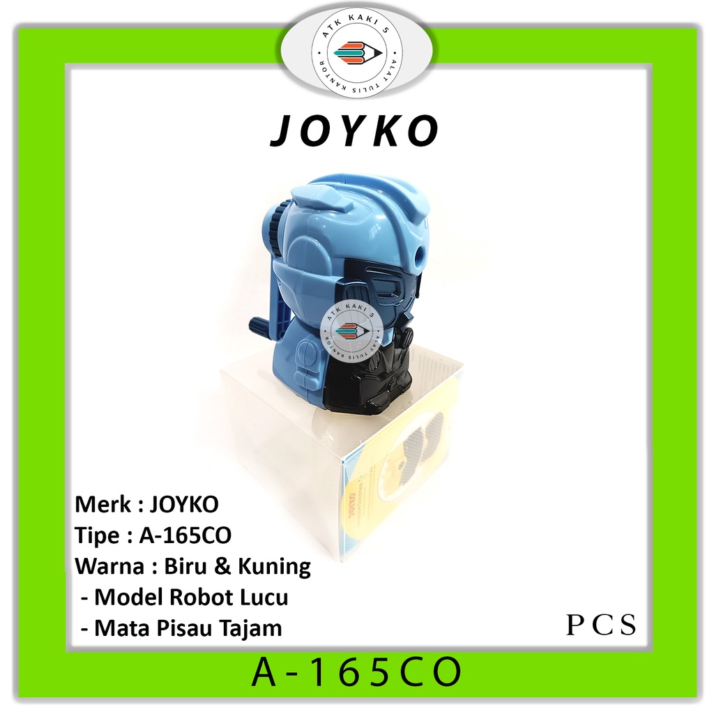 

JOYKO - Sharpness - Rautan Pensil A-165CO Motif Robot Lucu - Pcs