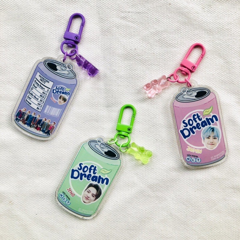 Soft Dream keyring NCT DREAM (gantungan akrilik)