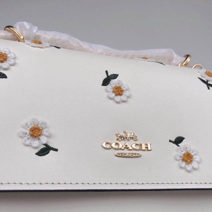 coc 2021 new 2858 small daisy organ bag messenger bag klare