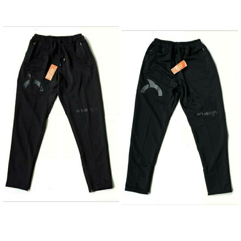 Trackpants ortuseight Sweatpants Jogger Celana Joger Pants Training Panjang hitam Pria Wanita  Grade