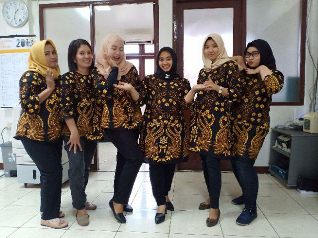 Keluarga Batik Couple Sarombit Seragaman Kondangan Tanah Abang Wanita Murah Princess Azkana Sogan