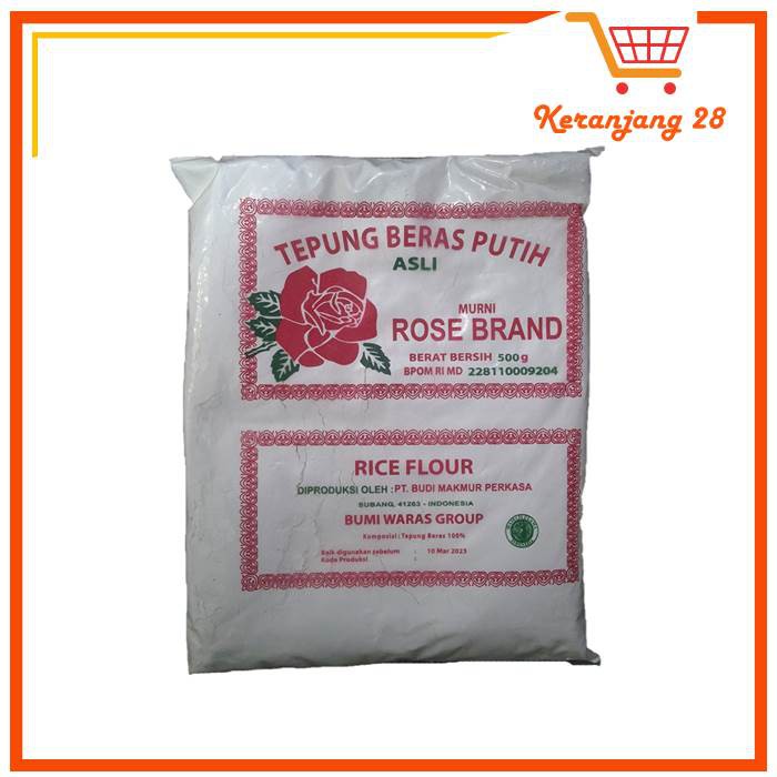 

Tepung Beras Rose Brand / 500gr