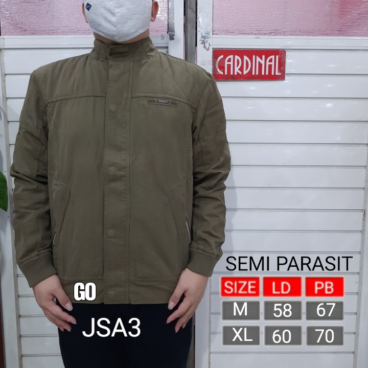 gos JSA CARDINAL JAKET SEMI PARASUT Casual Cowok Jaket Pria Terbaru Cardinal Original