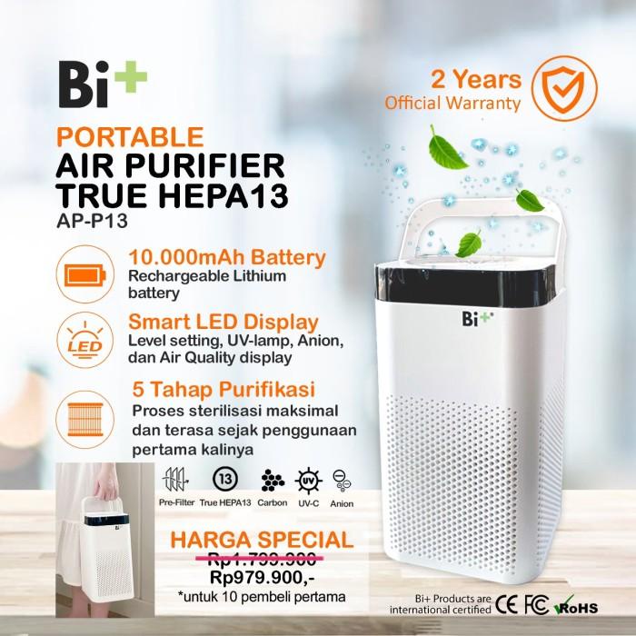 Bi+ Air Purifier Hepa Filter 13 Portable