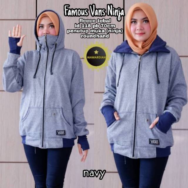 NEW FAMOUS VANS NINJA JAKET WANITA