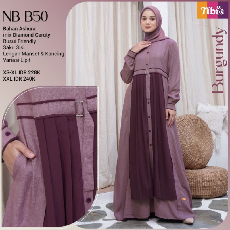 GAMIS NIBRAS//NB B50//BEST SELLER//2022