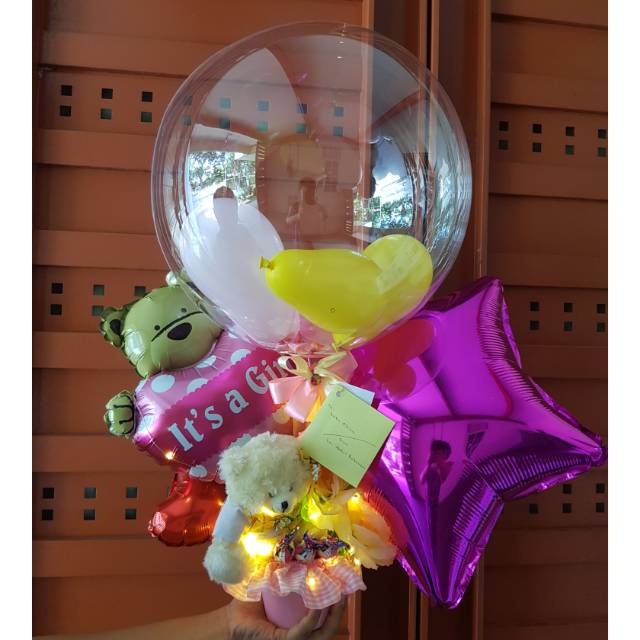 Hot Air Balon / Balon Buket / Kado Balon / Balon Ultah / Balon Bening /Balon Graduation /Balon Snack