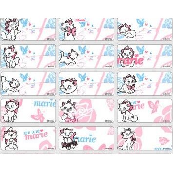 

TERLARIS!! Marie cat Sticker MEDIUM Name Label. Stiker karakter kucing aristocat disney lucu nama