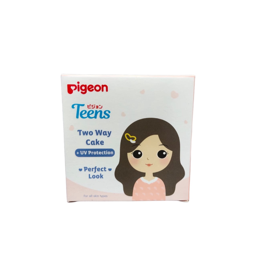 PIGEON TEENS TWO WAY CAKE UV PROTECTION+TEMPAT