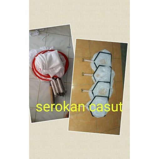 Serokan Cacing Sutra Seser Casut Saringan Cacing