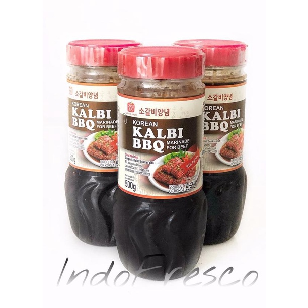

JINSUNG SAUS BUMBU MARINASI BARBEKYU KOREAN MARINADE BBQ SAUCE 500G