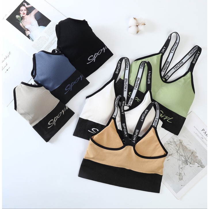 𝐄𝐁𝐒 ✅ PW133 Pakaian Wanita Olahraga Gym Yoga Nyaman Import COD PW133