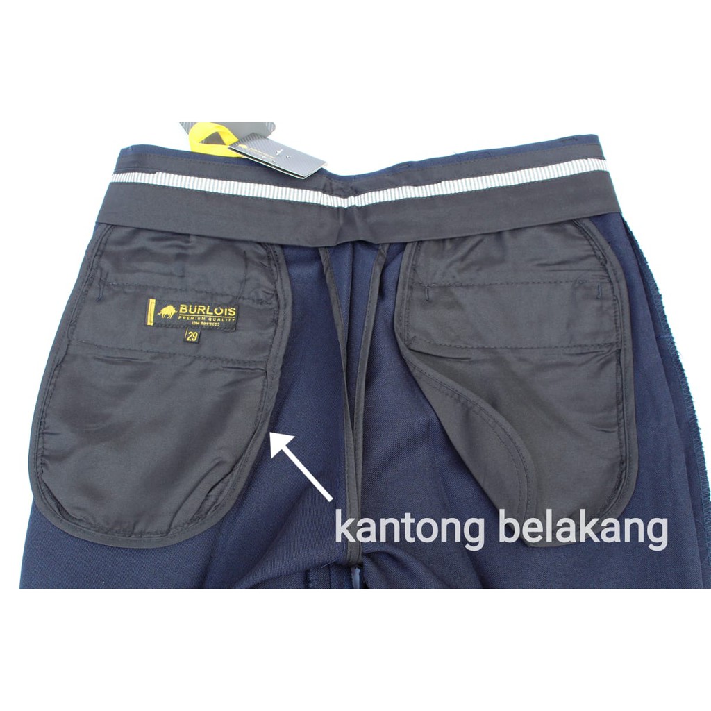 celana kantor / celana formal / celana kantor navy dongker