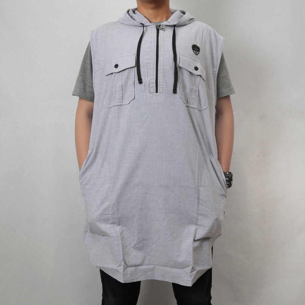 ROMPI SHALAT HODIE by Ilnaf Al Kautsar Jumbo ld 63 reseleting depan katun filafil halus adem