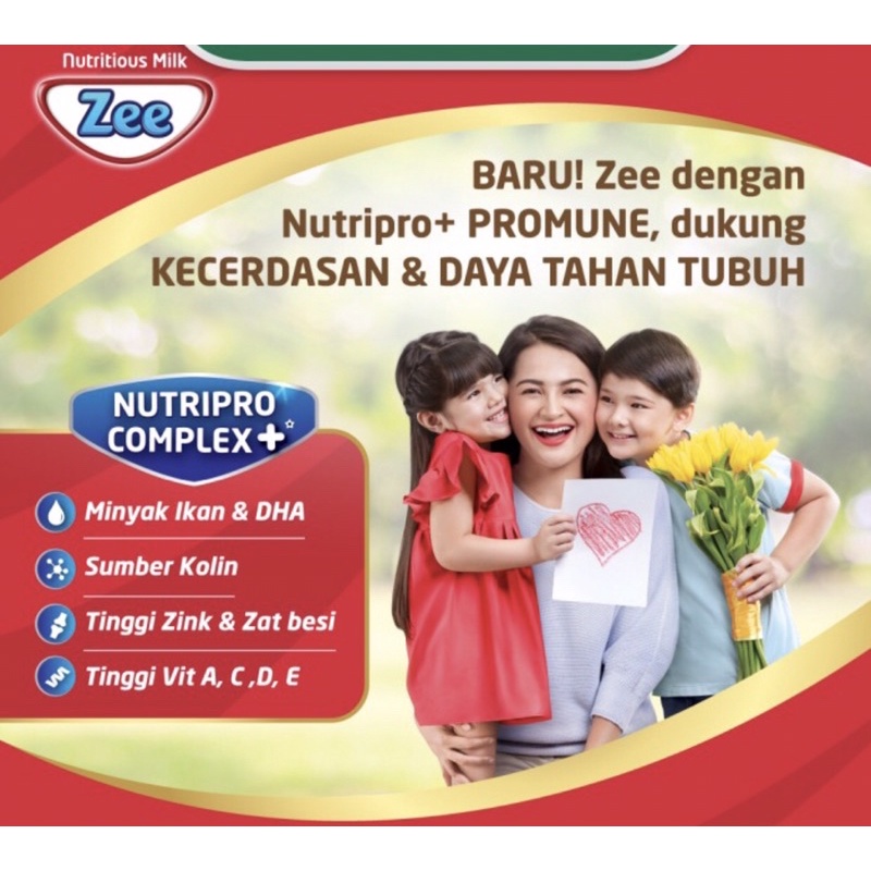 Zee ready to drink 200 ml ( susu nutrisi lengkap anak siap minum )