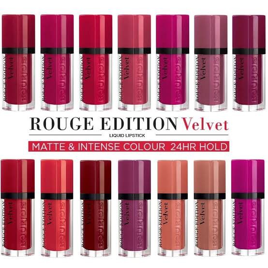 (READY &amp; ORI!) Bourjois Rouge Edition Velvet Original LIPCREAM Lip cream Matte Lipstick