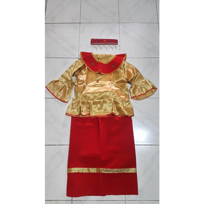 Adat Anak Baju Adat Betawi Cadar Anak Tk Perempuan