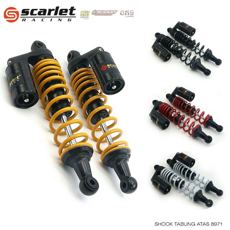 SHOCK BELAKANG TABUNG ATAS 280 320 340 SCARLET 8971
