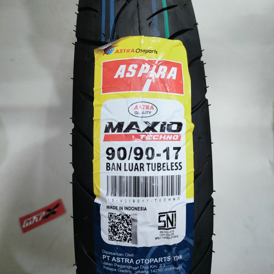 BAN ASPIRA 90/90-17 MAXIO