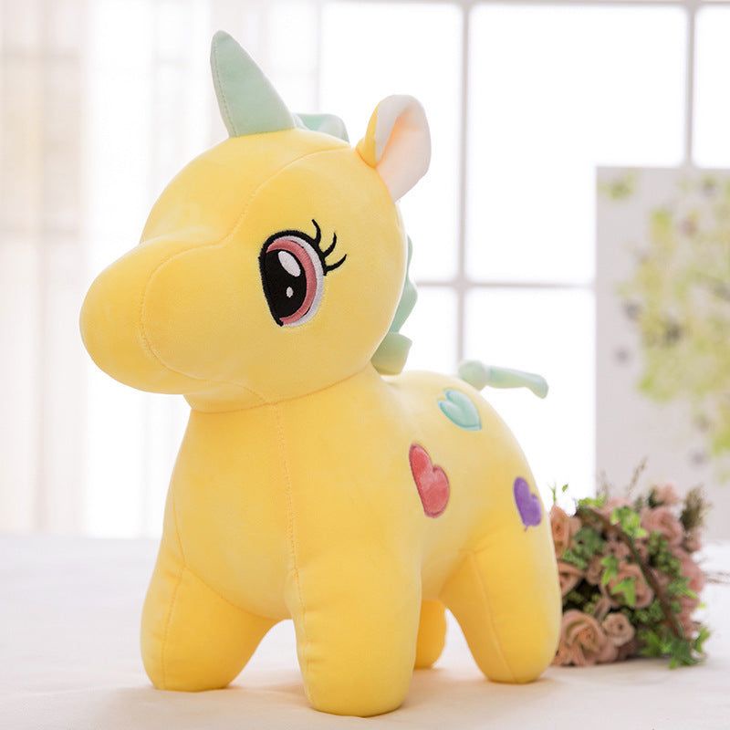 Boneka kuda poni unicorn murah( Unicorn Plush Doll ) Bahan Halus Dan Lembut Kualitas Import SNI