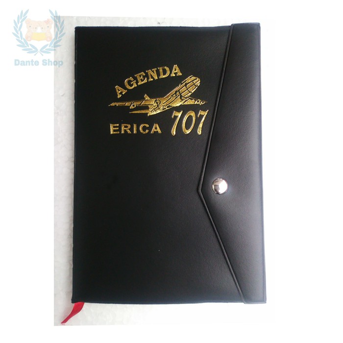 

Buku agenda kerja kancing Erica 707