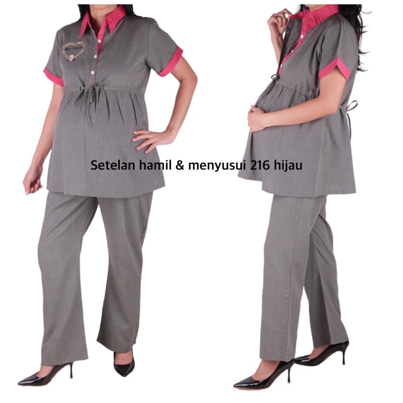 Setelan hamil dan menyusui 216b