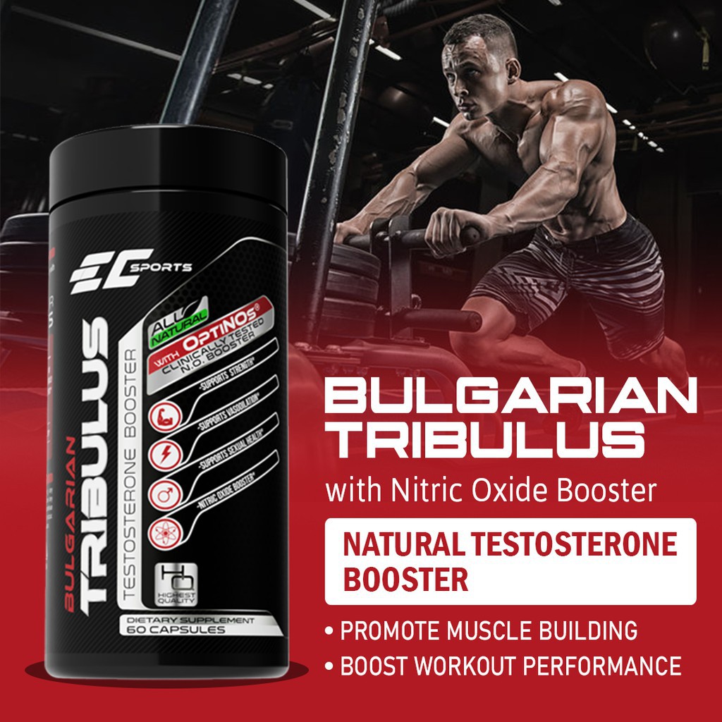 Jual [Ship from Singapore] EC Sports Bulgarian Tribulus Suplemen