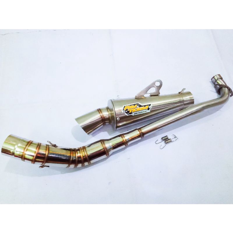 Knalpot Trompet sleep engine Bebek VEGA JUPITER SUPRA110