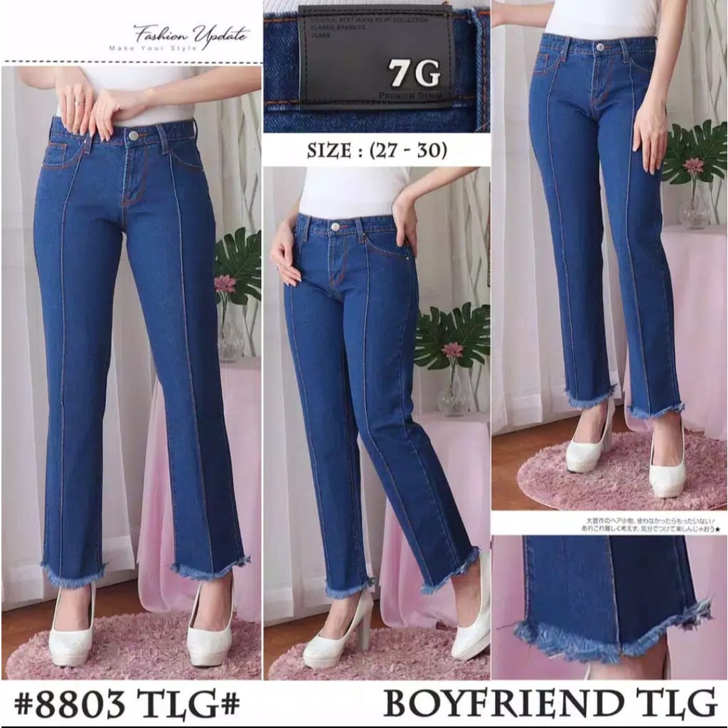 INV - CELANA BOYFRIEND RAWIS / TULANG DEPAN / SIZE 27-30