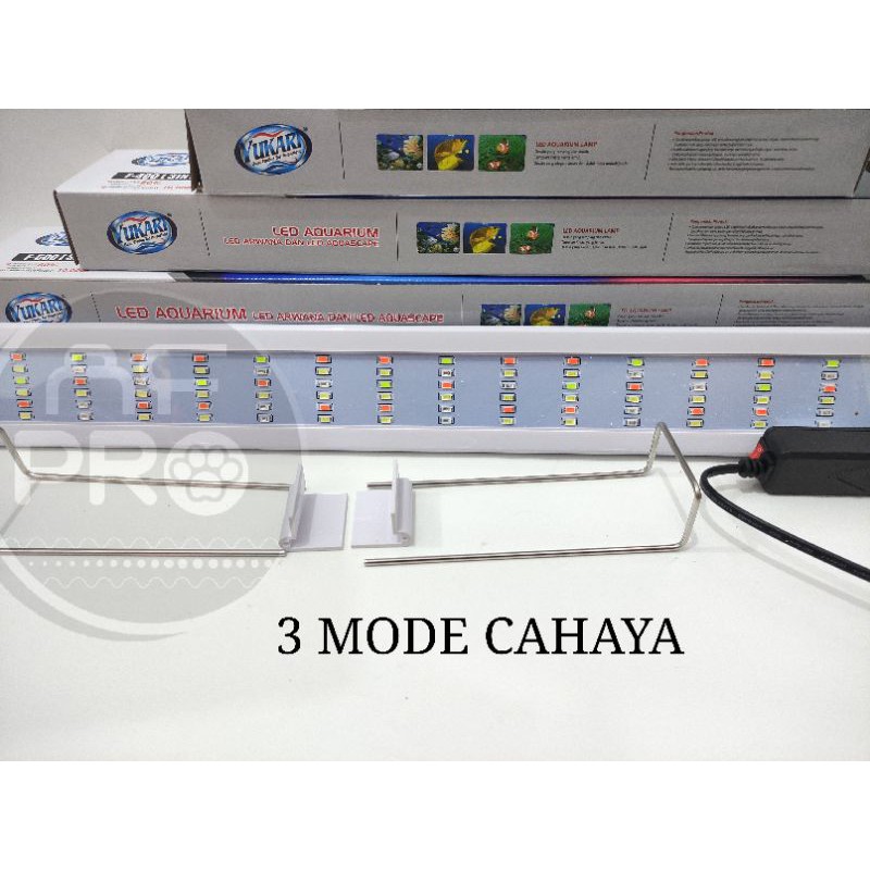 Promo murah LAMPU LED AQUARIUM AQUASCAPE ARWANA YUKARI F 200,300,400,500,600,800