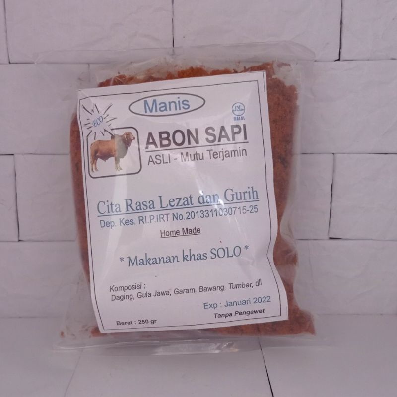 

Abon dan Gepuk Daging Sapi 150gram