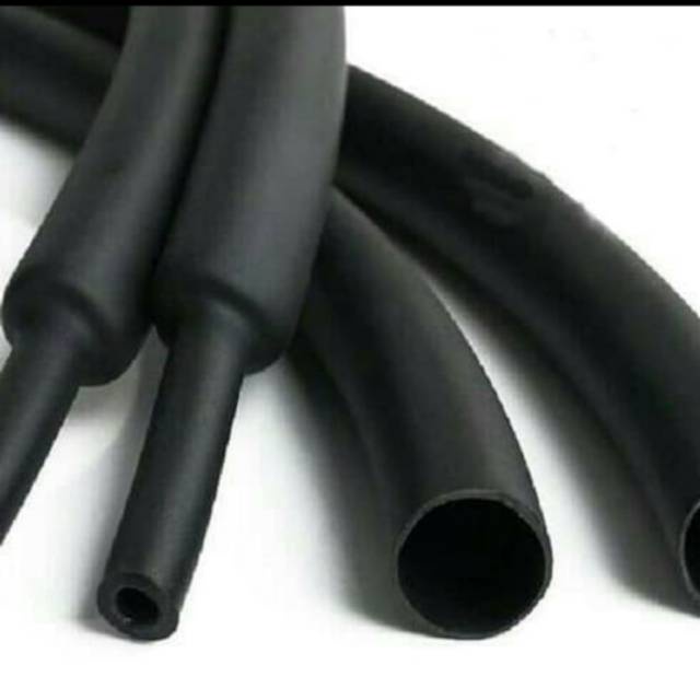 ISOLASI BAKAR PERMETER SELONGSONG KABEL 5mm HEAT SHRINK SELANG BAKAR ISOLASI BAKAR 5 MM