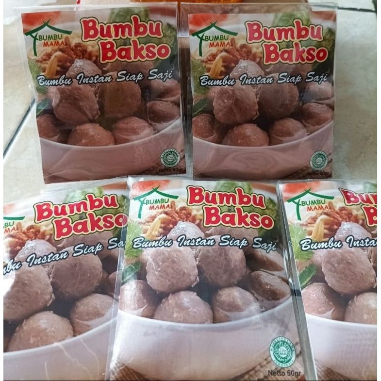 

bumbu kuah bakso untuk 4 porsi bumbu mama kuah baso instant