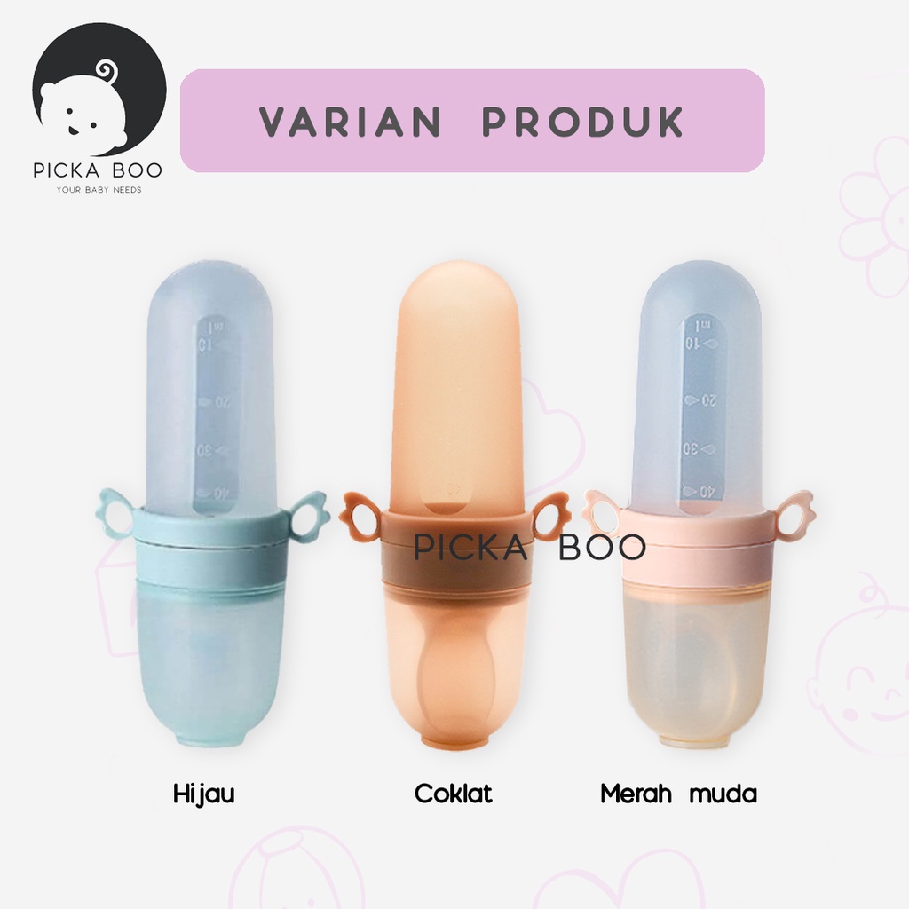 PICKA BOO Botol Sendok Makan Bayi