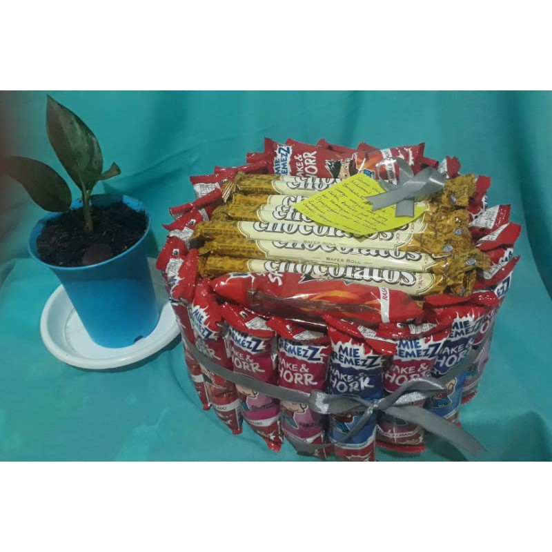 Jual Kue ulang tahun snack/snack tart/snack kue ulang tahun/Birthday snack  | Shopee Indonesia