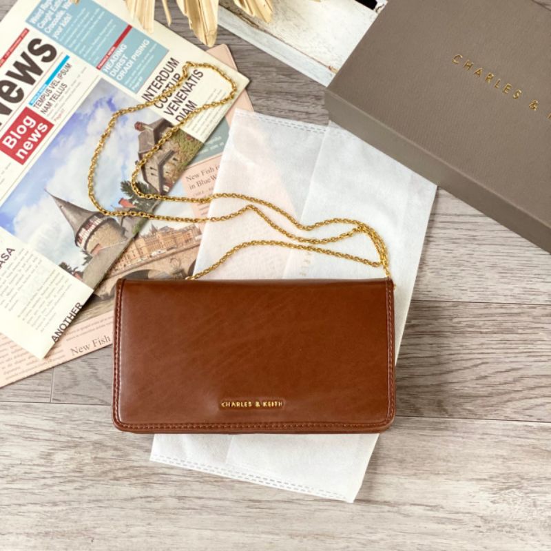 C1194 Dompet Clutch CK Long Wallet on Chain