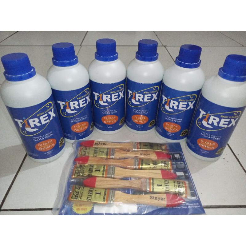 TIREX PEMBERSIH KERAK KAMAR MANDI SERBAGUNA FREE KUAS