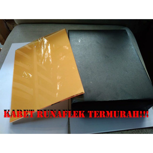 karet stempel runaflek/bahan stempel runaflek murah 1 plano