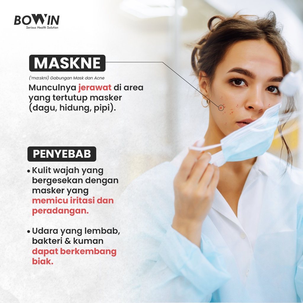 Bowin Acne Spray - Maskne &amp; Back Acne (Centella Asiatica &amp; Allantoin) [Jerawat Wajah, Jerawa Punggung, Jerawat Tubuh]