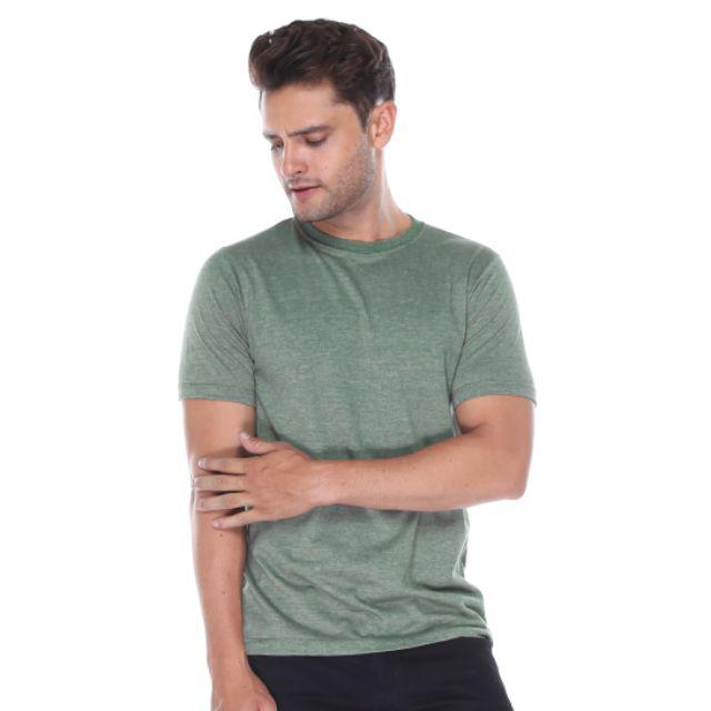 KAOS POLOS TWOTONE MISTY LENGAN PENDEK 30S-4. TNI MISTY