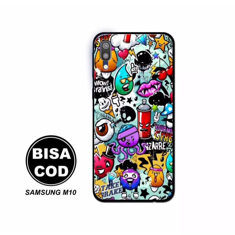 SHOWCASE CASE SAMSUNG GALAXY M10 DESIGN AESTHETIC GRAFFITI SERIES