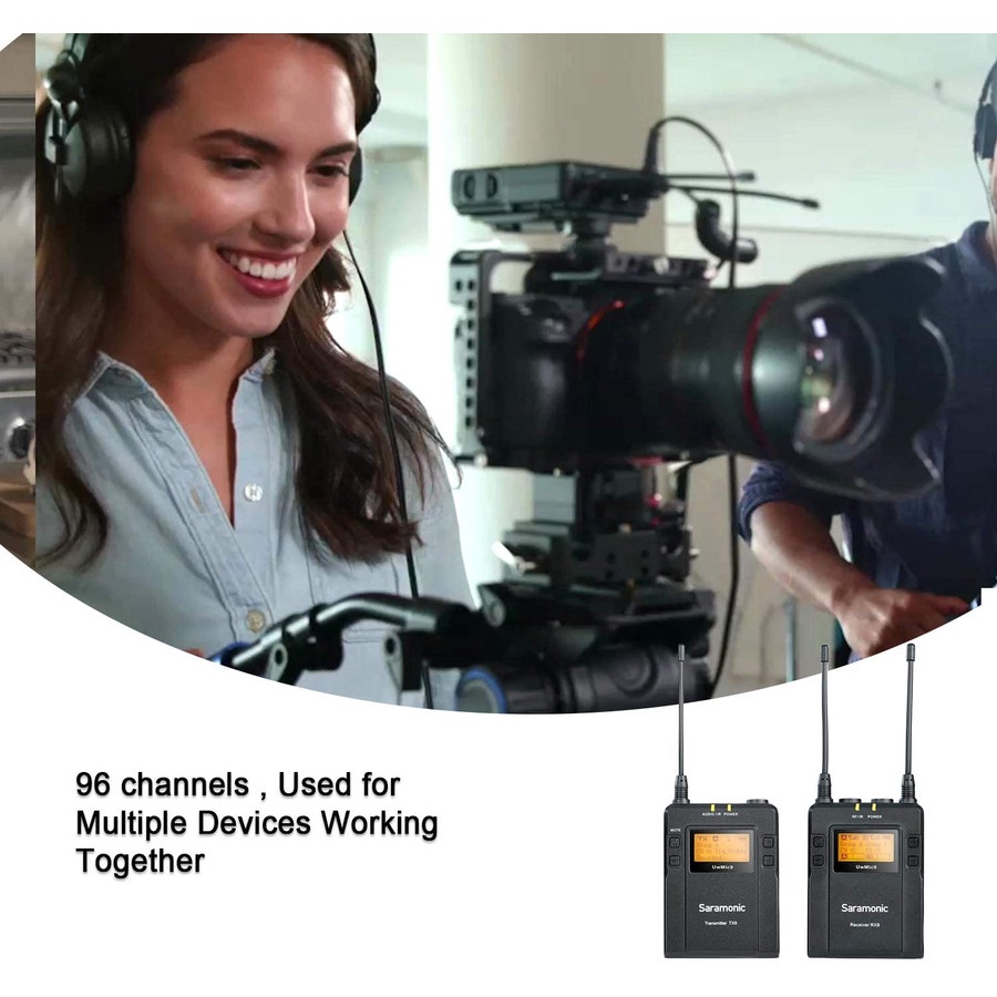 Saramonic UwMic9 Kit2 UHF Wireless Lavalier Microphone System