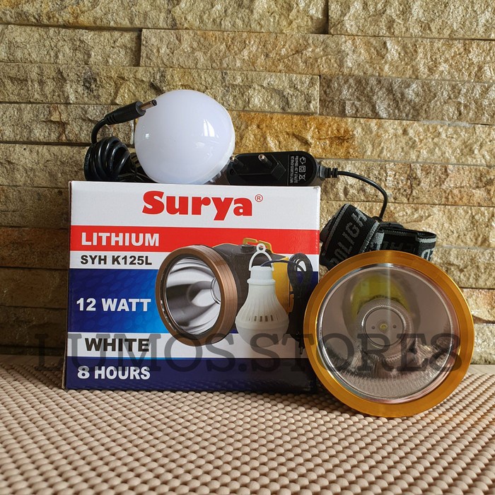 SURYA Senter Kepala SYH K125L - Lampu Head Lamp