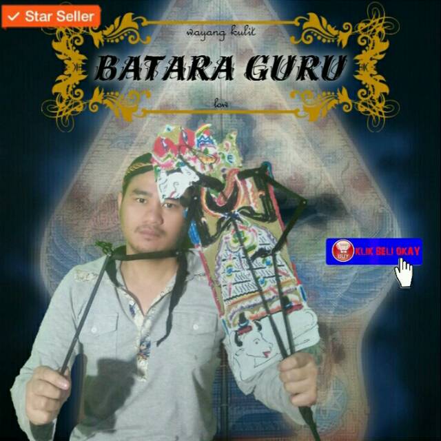 Wayang kulit low BATARA GURU