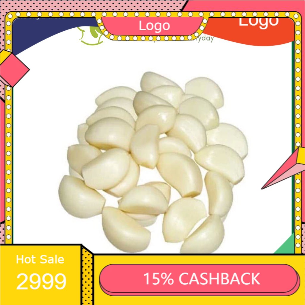 

Bawang Putih Kupas 250 gram - 1 Kg Surabaya