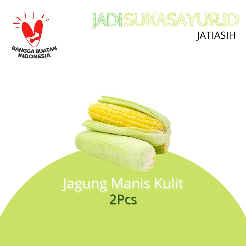 

Jagung Manis Kulit 2Pcs - Sayuran Segar Bekasi