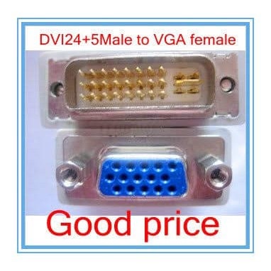 CONVERTER DVI 24+5 TO VGA / DVI TO VGA / DVI TO VGA 24 + 5