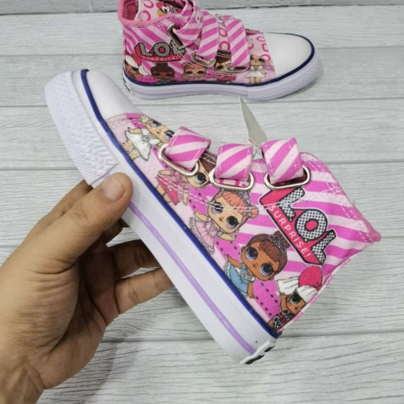 SEPATU ANAK KIDS CONVERSE ALL STAR MOTIF LOL SURPRISE