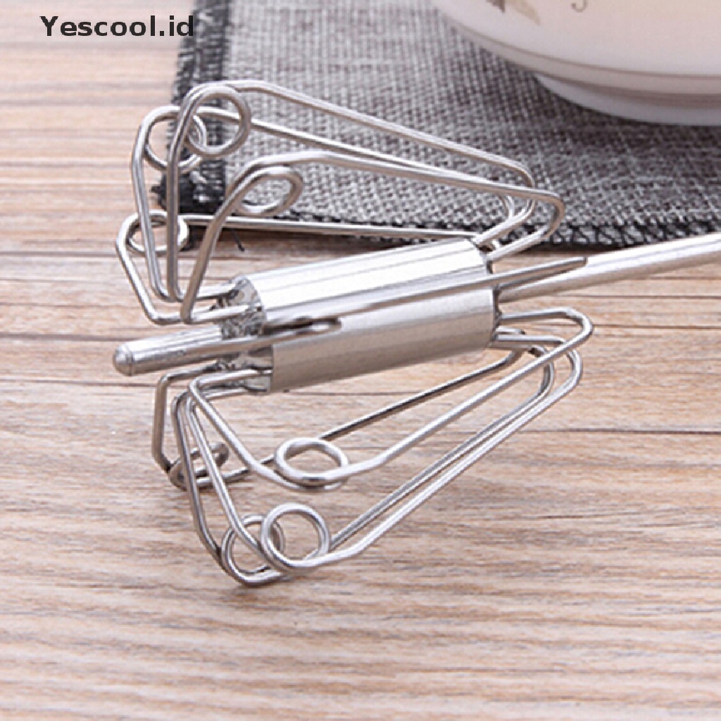 Alat Pengocok Telur Semi Otomatis Bahan Stainless Steel